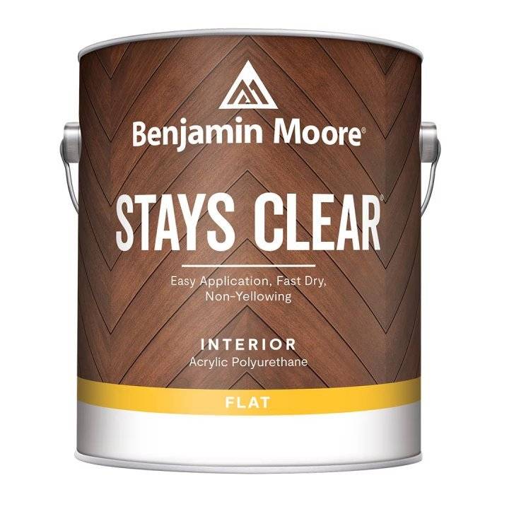 Lac transparent mat Benjamin Moore Stays Flat + Clear 425