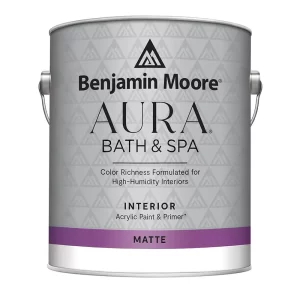 Vopsea lavabilă Benjamin Moore Aura Bath & Spa 532 – baie și bucătărie