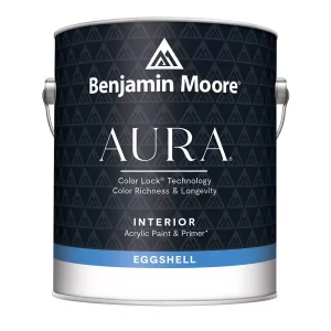 Vopsea lavabilă Benjamin Moore Aura Eggshell 524 – interior