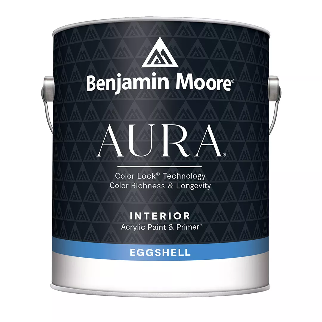 Vopsea lavabilă Benjamin Moore Aura Eggshell 524 – interior