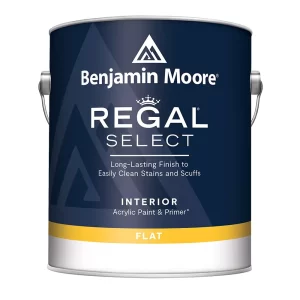 Vopsea lavabilă Benjamin Moore Regal Select Flat 547 – interior