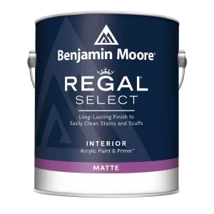 Vopsea lavabilă Benjamin Moore Regal Select Matte 548 – interior