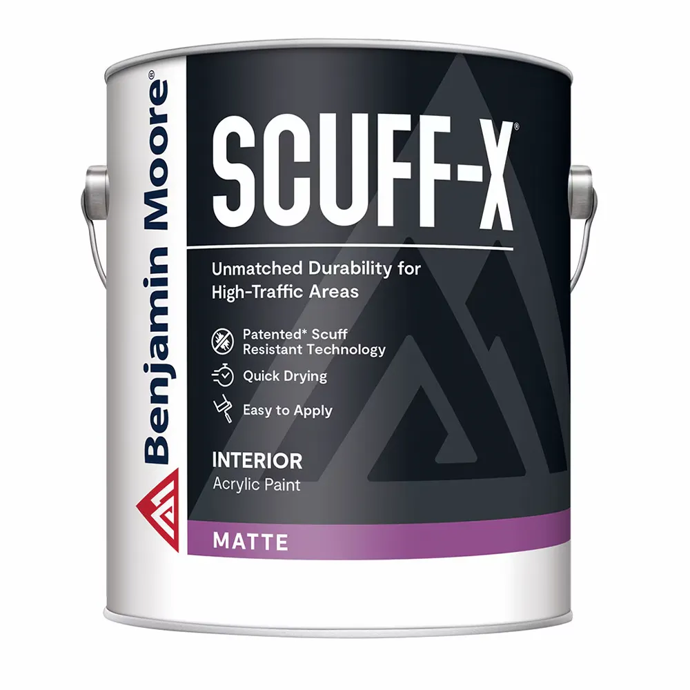Vopsea lavabilă Benjamin Moore Scuff-X Matte 484 – interior