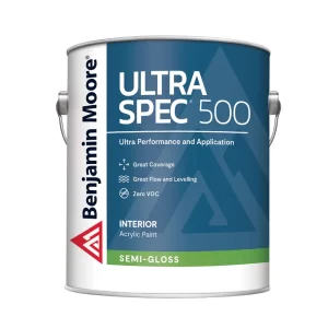 Vopsea albă Benjamin Moore Ultra Spec 500 Semi-Gloss 546