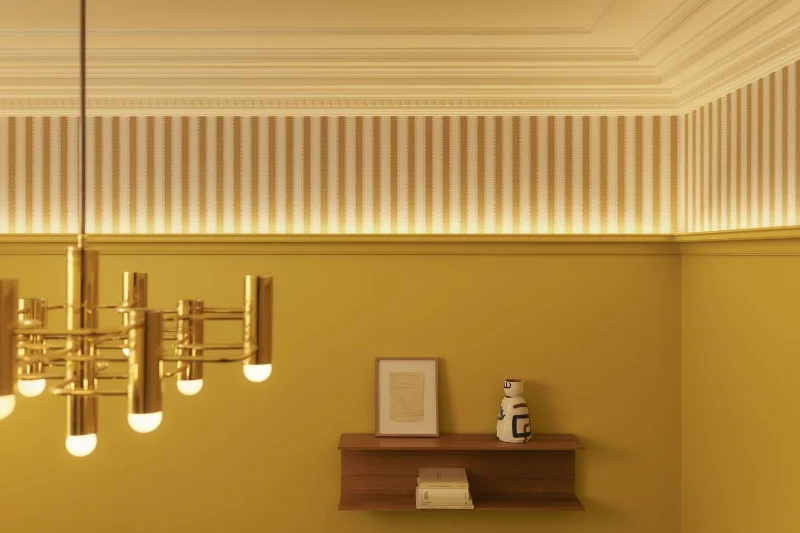 Cornișă pentru iluminare indirectă Orac Decor C328 – imagine 3
